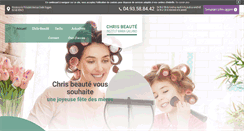Desktop Screenshot of chris-beaute06.com